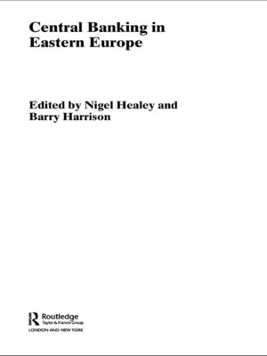 cover image of Central Banking in Eastern Europe